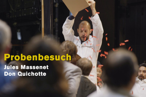 Aus den Proben zu DON QUICHOTTE Aus den Proben zu DON QUICHOTTE