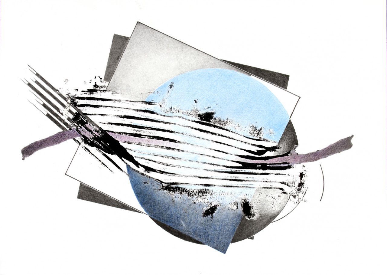 Verwebung G 03 |  2023 Lothar Janssen Verwebung G 03