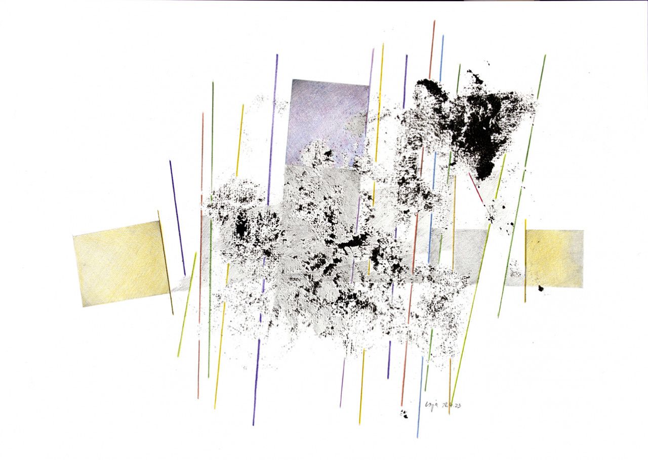 Verwebung G 09 |  2023 Lothar Janssen Verwebung G 09