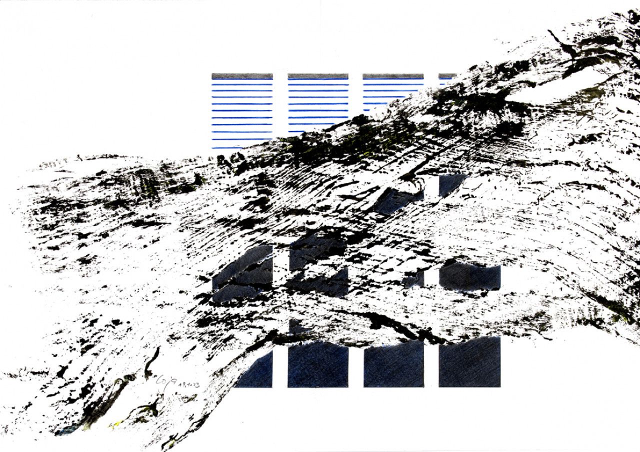 Verwebung G 03 |  2023 Lothar Janssen Verwebung G 03