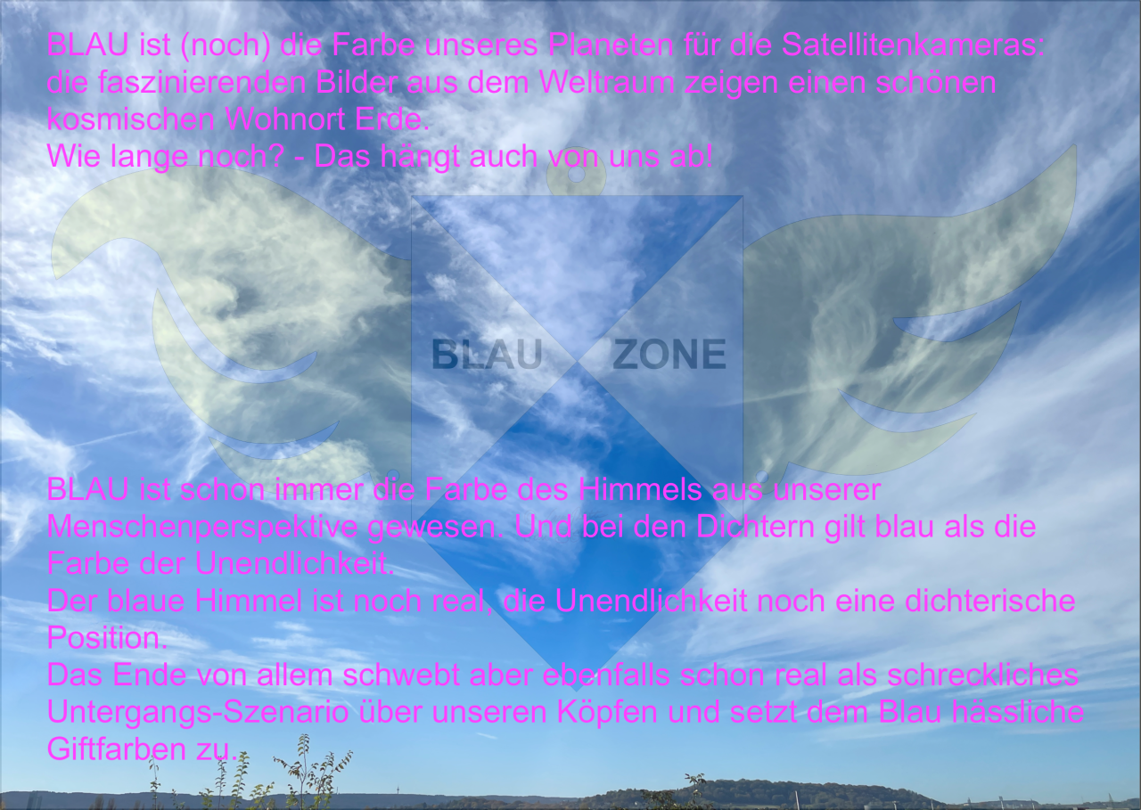 BLAUZONEN |  2024 / Karl Caesar Rütten | Karl Caesar Rütten BLAUZONEN