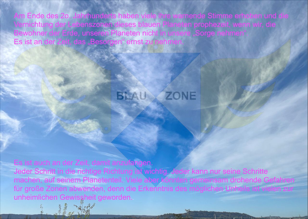 BLAUZONEN |  2024 / Karl Caesar Rütten | Karl Caesar Rütten BLAUZONEN