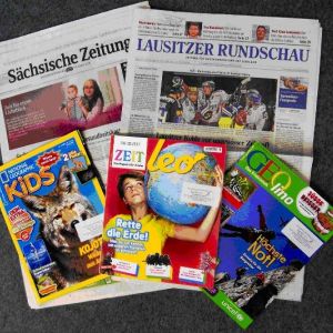 Schwarzweiß oder bunt? – Zeitungen und Zeitschriften für Kinder