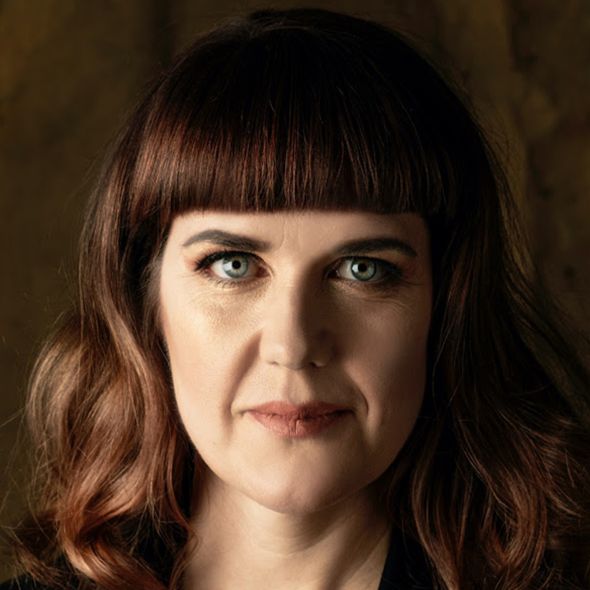 Trine Møller   Ein Porträtbild von Trine Möller.
