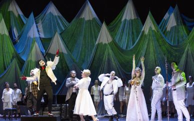 With the financial aid of the Förderkreis, ambitious productions can be realised.  | Read more Eine Szenenimpression aus dem RING DES NIBELUNGEN, ein sehr ehrgeiziges Finanzierungsprojekt des Förderkreises, für den extra der RING Circle ins Leben gerufen wurde.