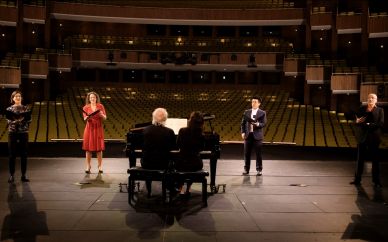 Chorus Soloists sing Liebeslieder Waltzes